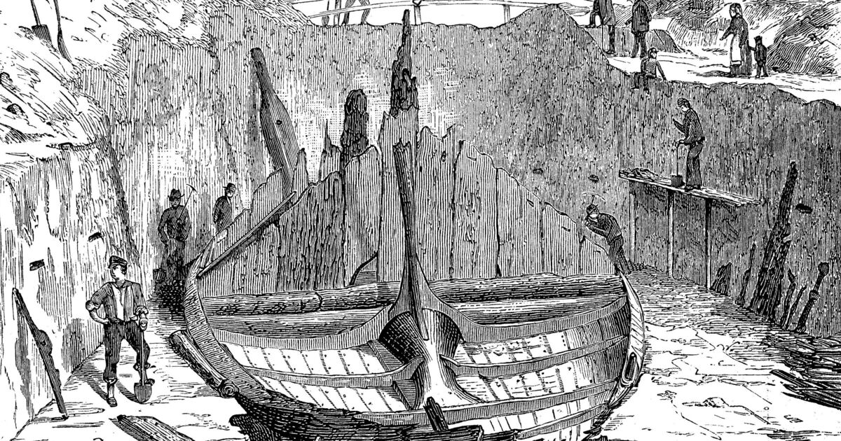 Incroyable découverte archéologique : un navire viking découvert au milieu d'un champ