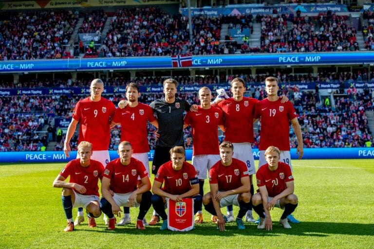 Photo de l'équipe nationale de Norvège.  Photo : Froarn / Shutterstock.com.